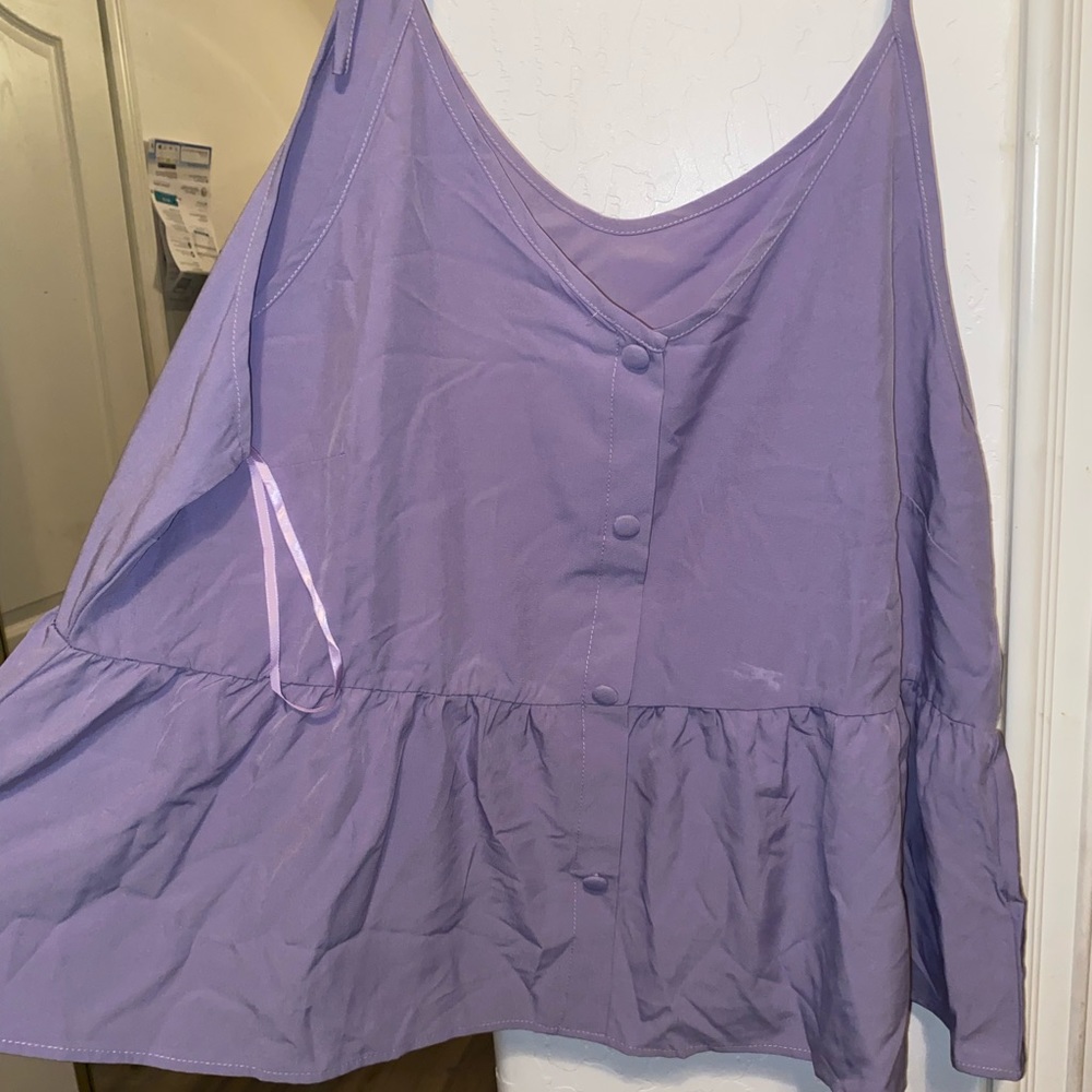 Purple tank top